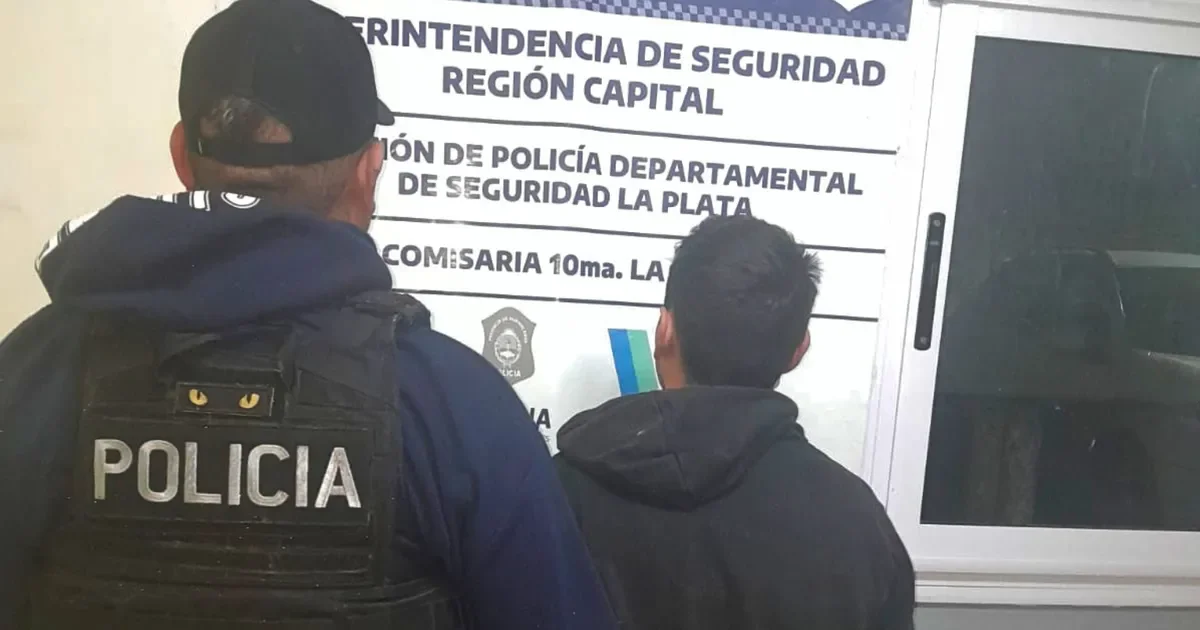 La Plata: "Milanesa" arrestado tras robar a un amigo y agredirlo gravemente