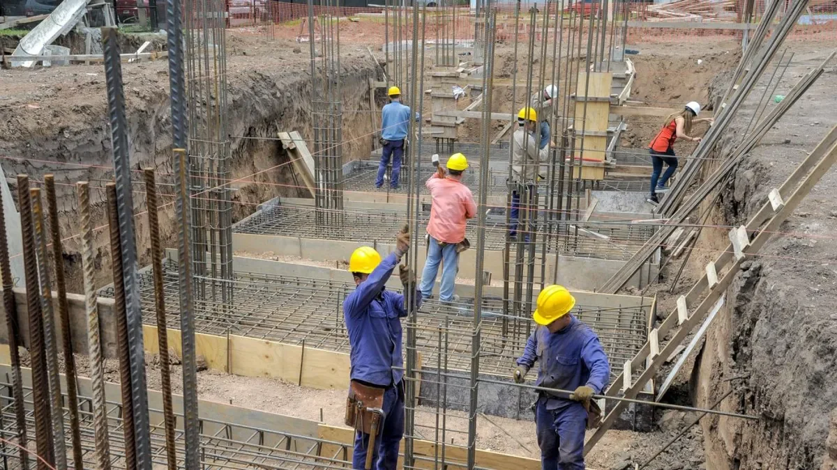 La Plata registra un aumento en la construcción que impacta en el empleo local
