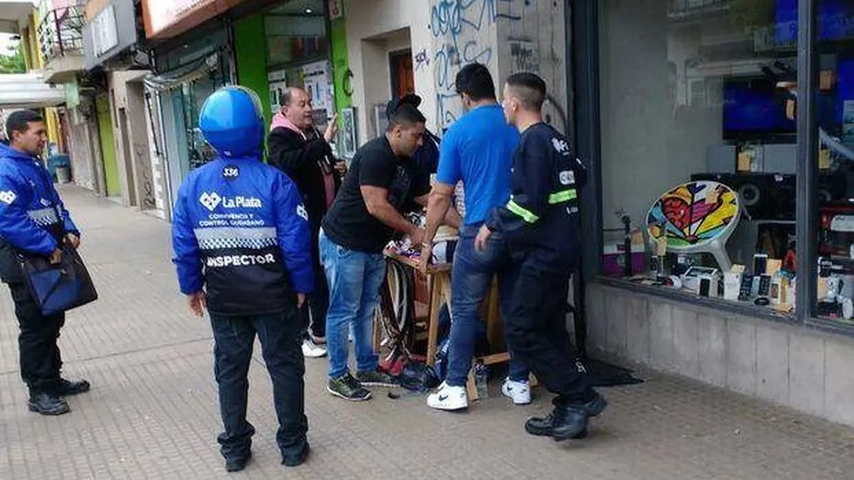 La Plata reporta una drástica reducción del 45% en la venta ilegal en abril