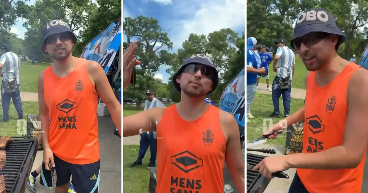 La Plata se convierte en el epicentro del asado: parrilla de hincha de Gimnasia atrae a fanáticos del Mundial