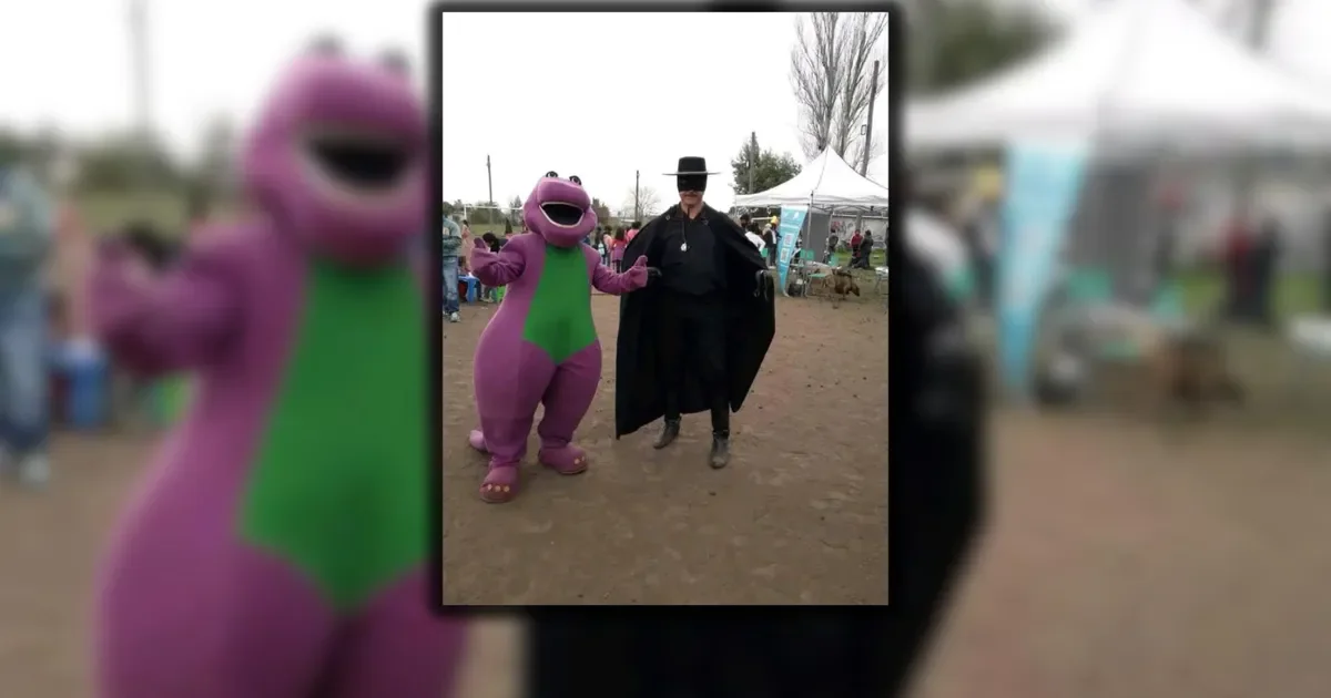 La Plata se despide del "Zorro Solidario": un legado de alegría para los chicos
