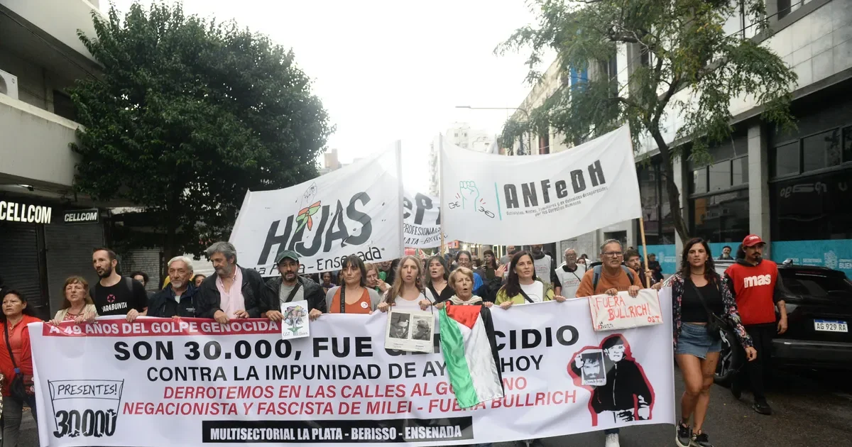 La Plata se prepara para una marcha histórica en memoria de las víctimas del terrorismo de Estado
