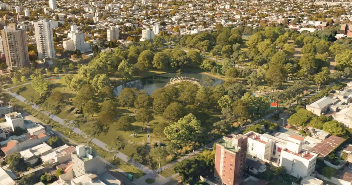 La remodelación del Parque Saavedra genera rechazo entre arquitectos platenses