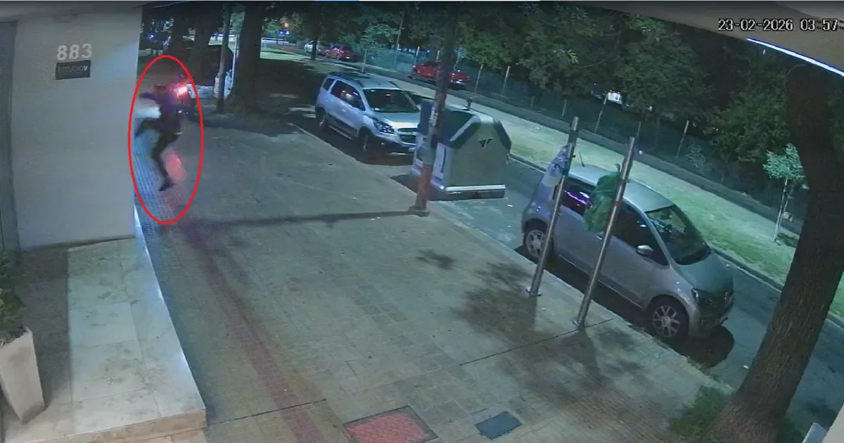 Ladrón intenta robar en peluquería de La Plata, pero la alarma ahuyenta el crimen