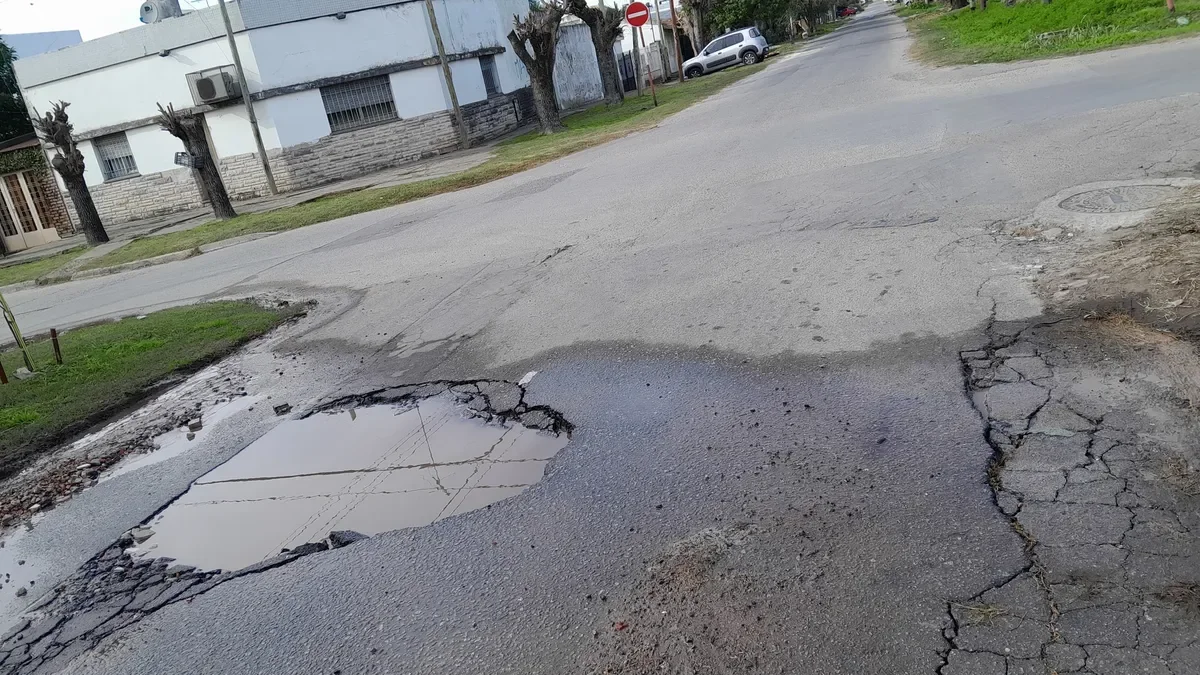 Los vecinos de La Plata exigen soluciones urgentes ante el mal estado de las calles