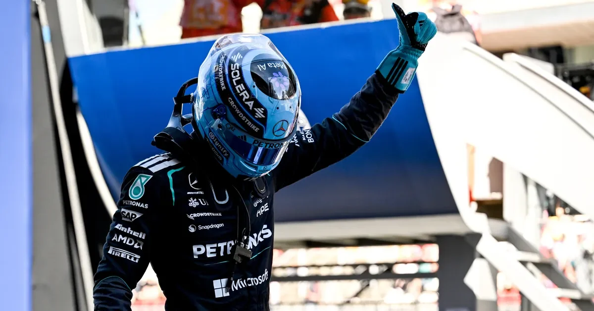 Mercedes reafirma su dominio: George Russell se lleva la pole en Barcelona