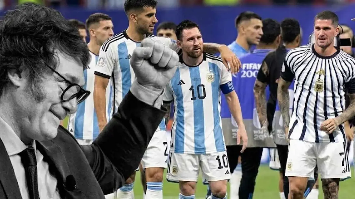 Milei aprovecha la pasión por la Selección para trazar estrategias hacia 2027