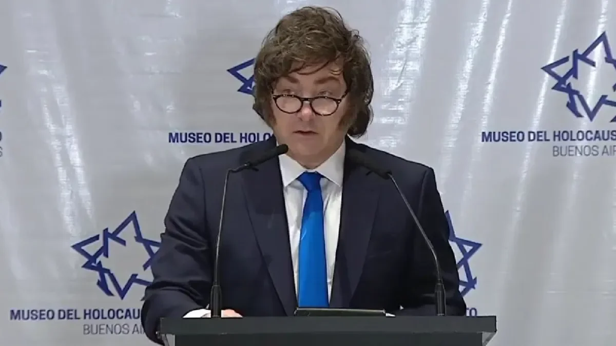 Milei destaca la unidad en la conmemoración del Holocausto y su cercanía con Trump