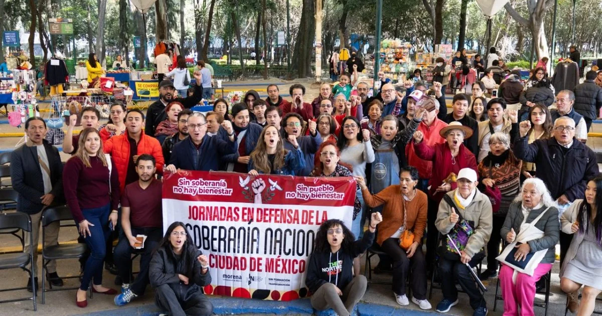 Morena moviliza a la comunidad en Ensenada para defender la soberanía nacional