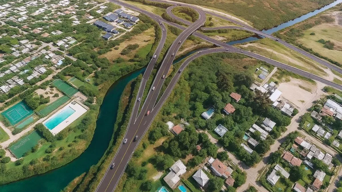 Obras en la bajada de City Bell: mejorará el acceso a La Plata y Berisso
