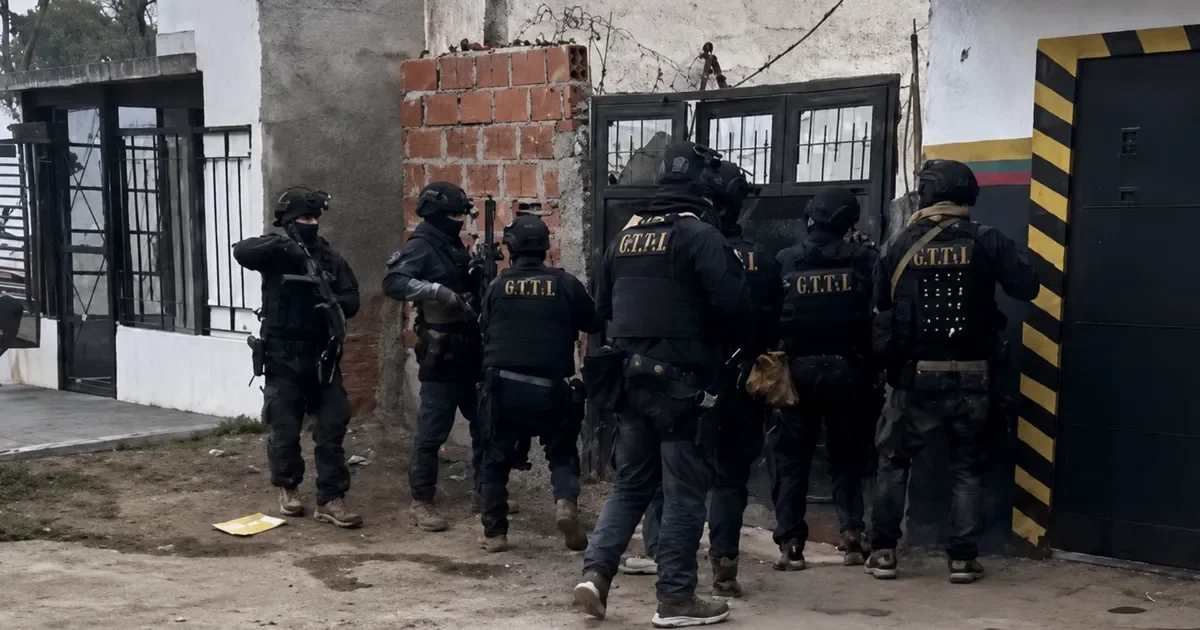 Operativo en La Plata destapa red de narcotráfico tras intento de arresto por robo