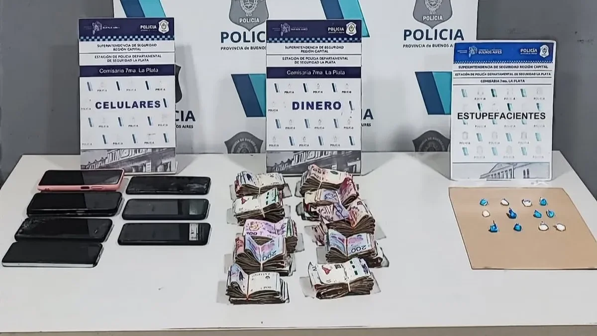 Operativo policial en La Plata: detienen a un sospechoso de robo y narcotráfico