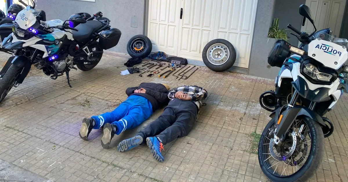 Operativo policial en La Plata: vecinos aliviados tras la captura de ladrones de ruedas