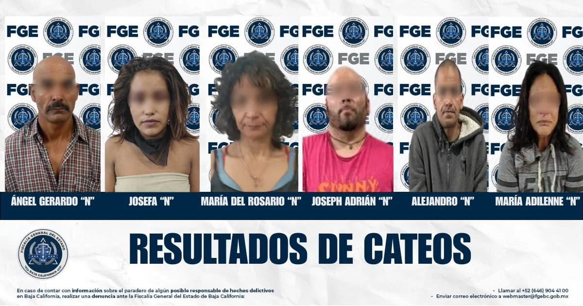 Operativos en Lomas de El Sauzal: Fiscalía General del Estado realiza tres cateos simultáneos