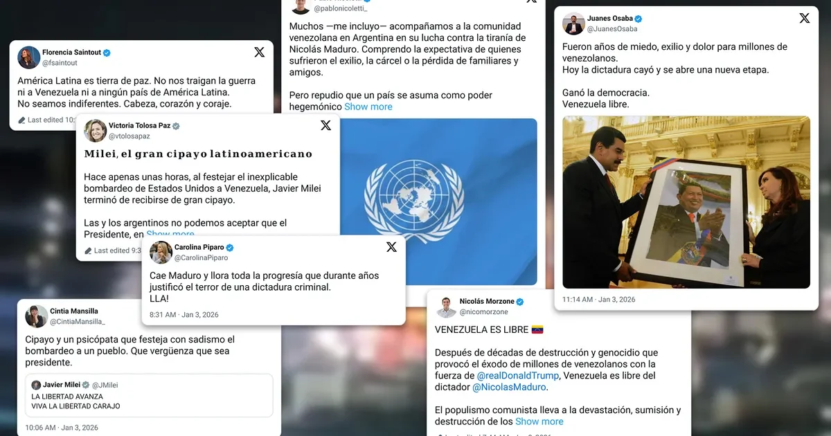 Opiniones encontradas en La Plata sobre la captura de Nicolás Maduro y su impacto en la región