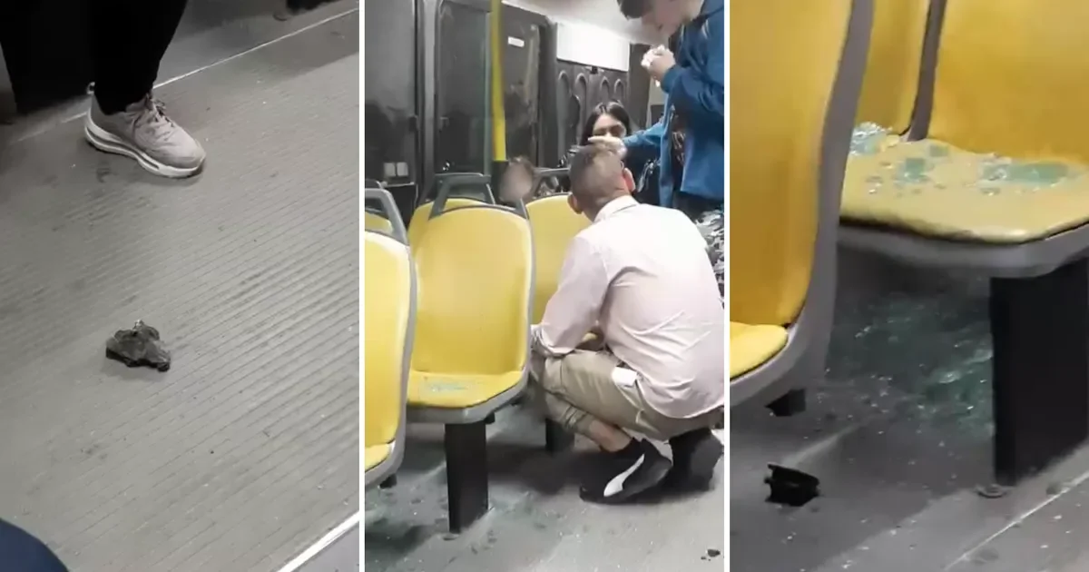 Pasajero herido tras ataque a un micro en La Plata: la inseguridad en aumento