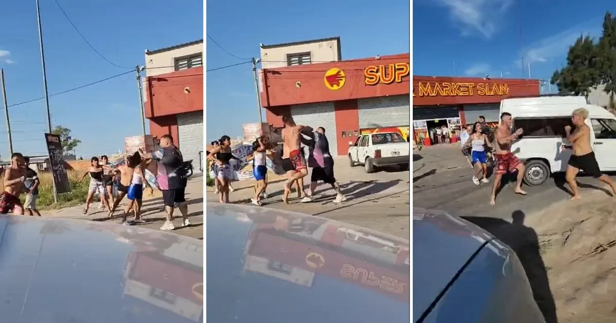 Pelea en La Plata tras choque vehicular genera caos en el tránsito del centro