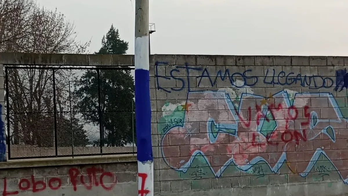 Prohibición de acceso a canchas en La Plata para quienes realicen grafitis