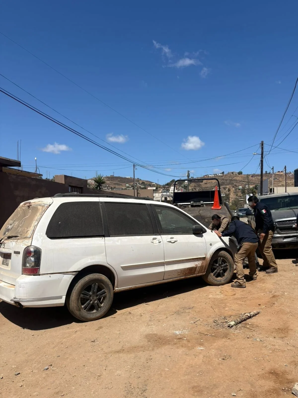 Recuperan auto robado en Ensenada tras operativo de la Fiscalía Regional