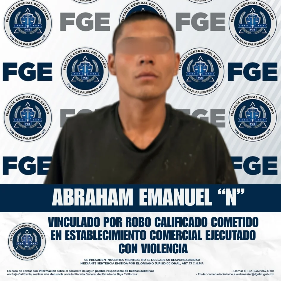 Roban con violencia en Ensenada: Fiscalía avanza en la investigación de un comercio afectado