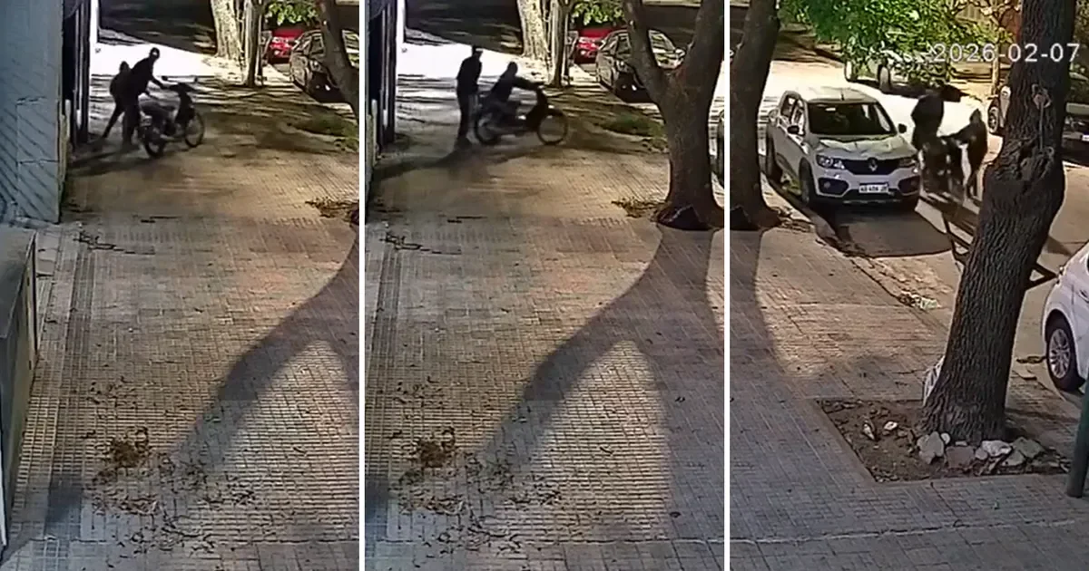 Roban moto en La Plata: vecinos alertan sobre aumento de inseguridad en la zona