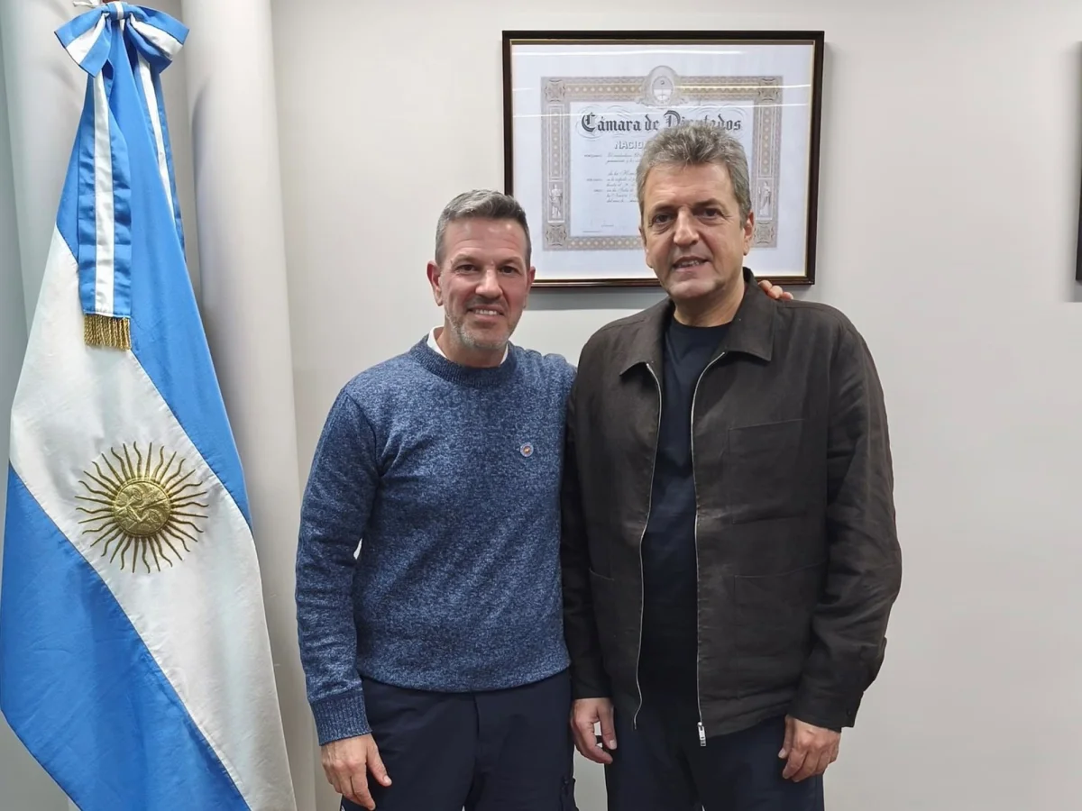 Sergio Massa aconseja a intendentes sobre economía en medio del caos de tránsito en Libertador