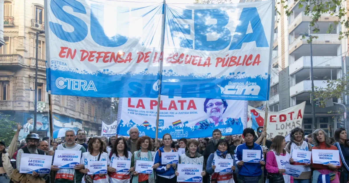 Suteba elige nueva conducción: cambios tras la salida de Baradel impactan en La Plata y Berisso