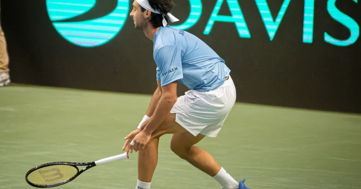 Thiago Tirante se prepara para representar a La Plata en la Copa Davis contra Turquía