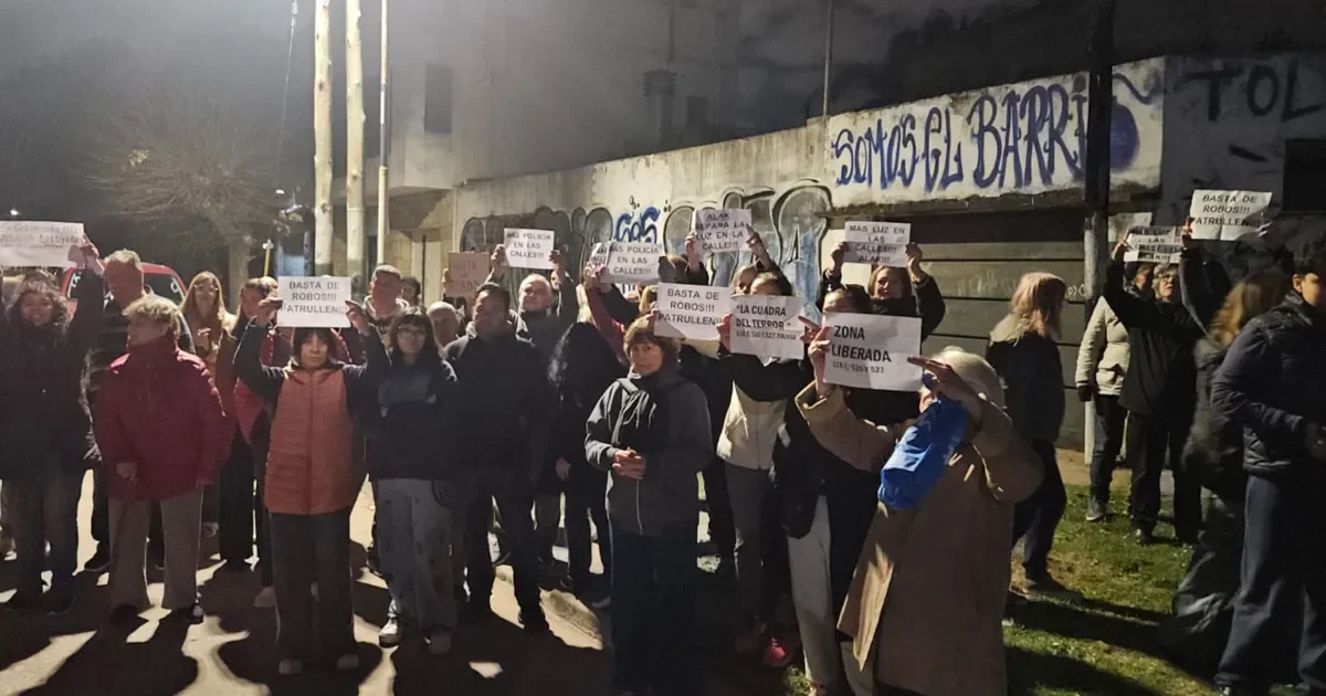 Tolosa exige medidas urgentes contra la inseguridad tras nuevas movilizaciones vecinales