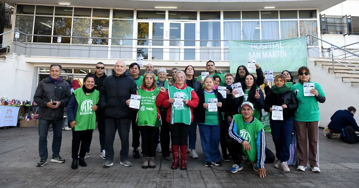 Trabajadores de la salud en La Plata exigen respuestas antes de la Marcha Federal