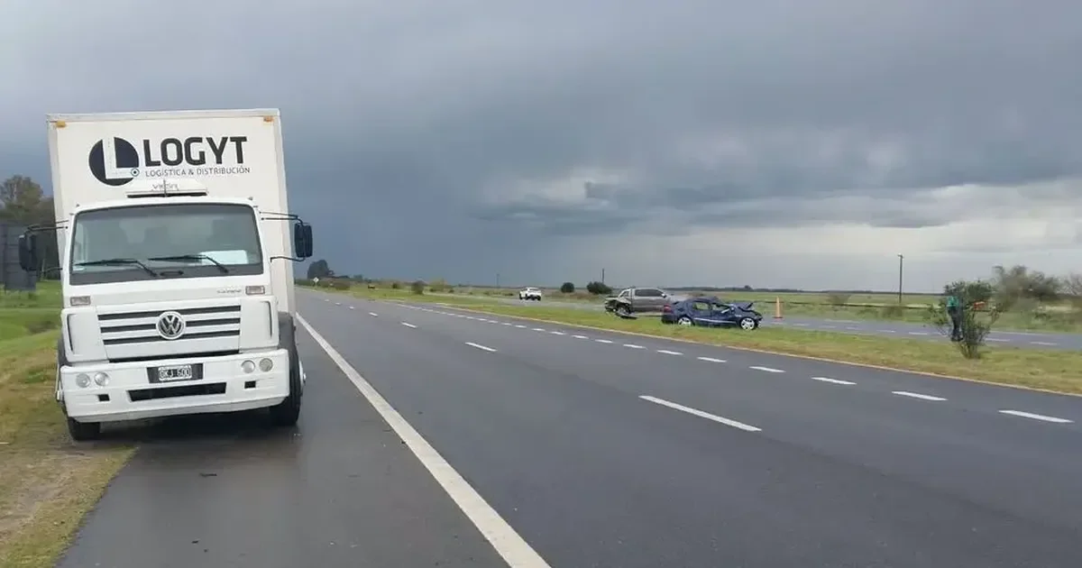 Tragedia en la Ruta 2: un joven de 29 años pierde la vida en un choque múltiple