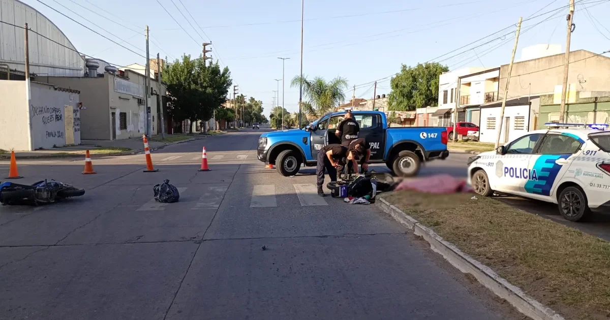 Un choque entre motos en La Plata cobra la vida de un joven y conmociona a la comunidad