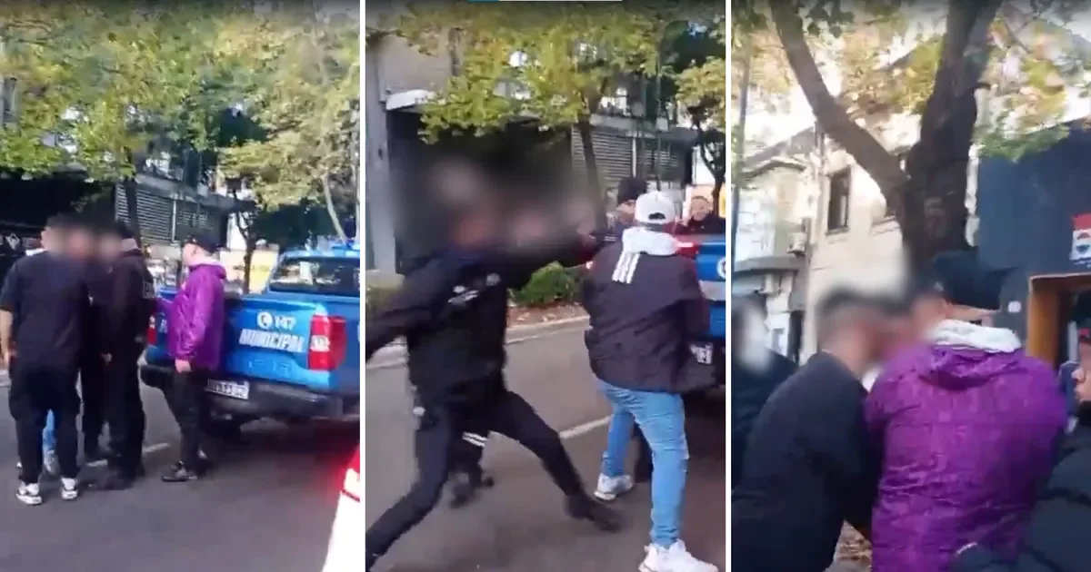 Un hombre provoca caos en La Plata: choca dos autos y agrede a la policía de tránsito