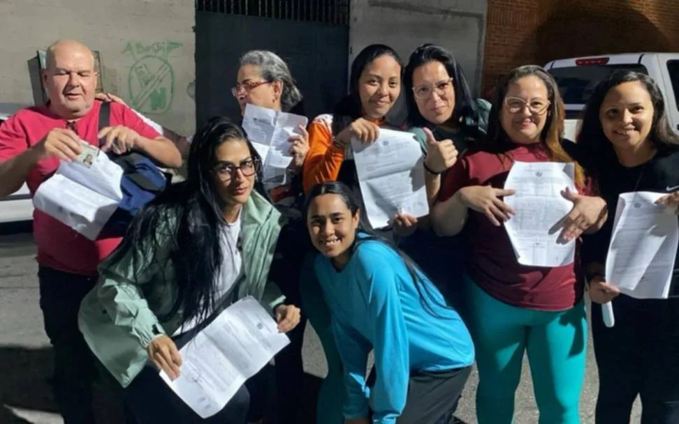 Venezolanos en La Plata se solidarizan con la liberación de presos políticos en su país