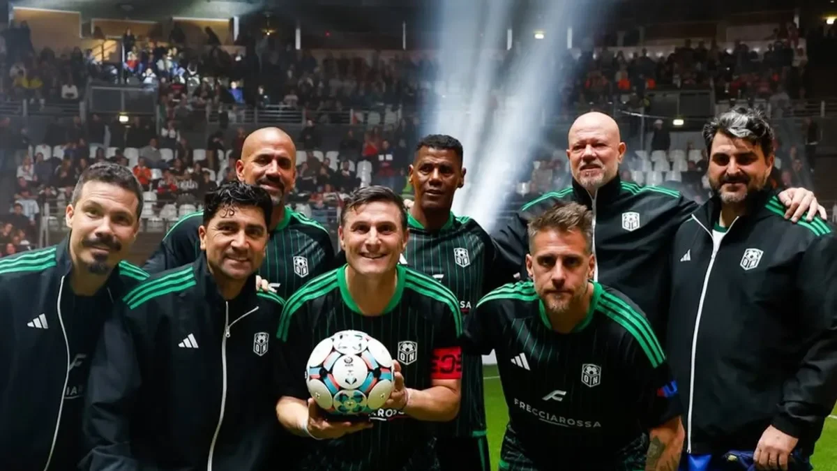 Verón y otros campeones deslumbran en Roma con su actuación destacada